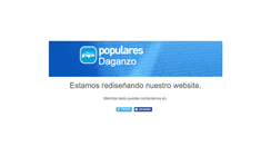 Desktop Screenshot of ppdaganzo.es
