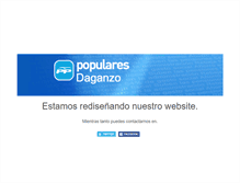Tablet Screenshot of ppdaganzo.es